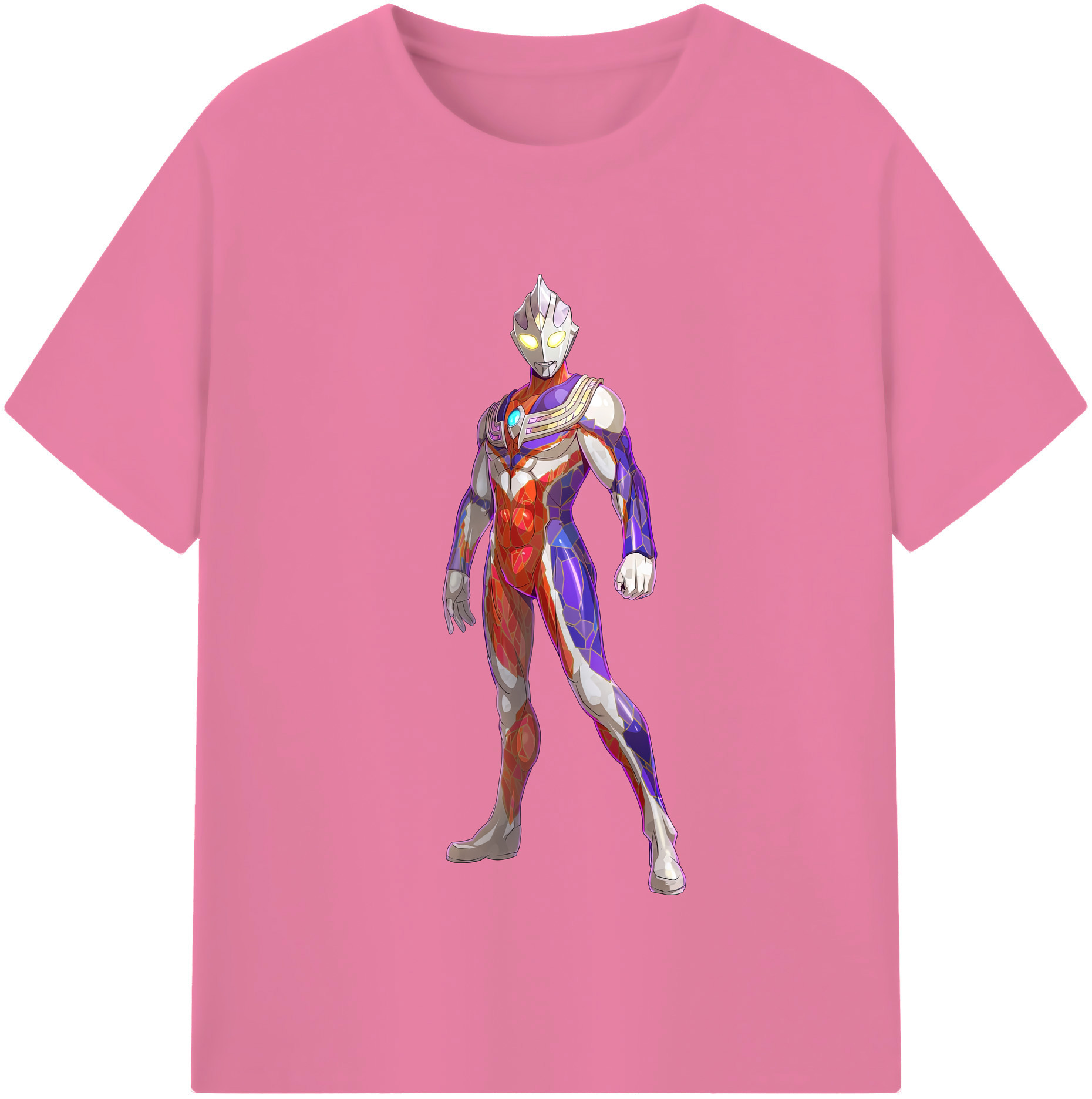 （画像用） ウルトラマン Ultraman 綿100％半袖Tシャツ（フロントプリント）